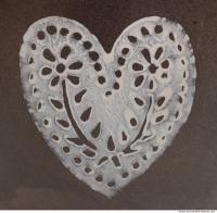 Photo Texture of Ornament Heart 0001